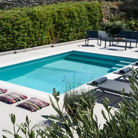 Ortus Ivory Mykonian Lux With Pool! Feriehus Mykonos Town